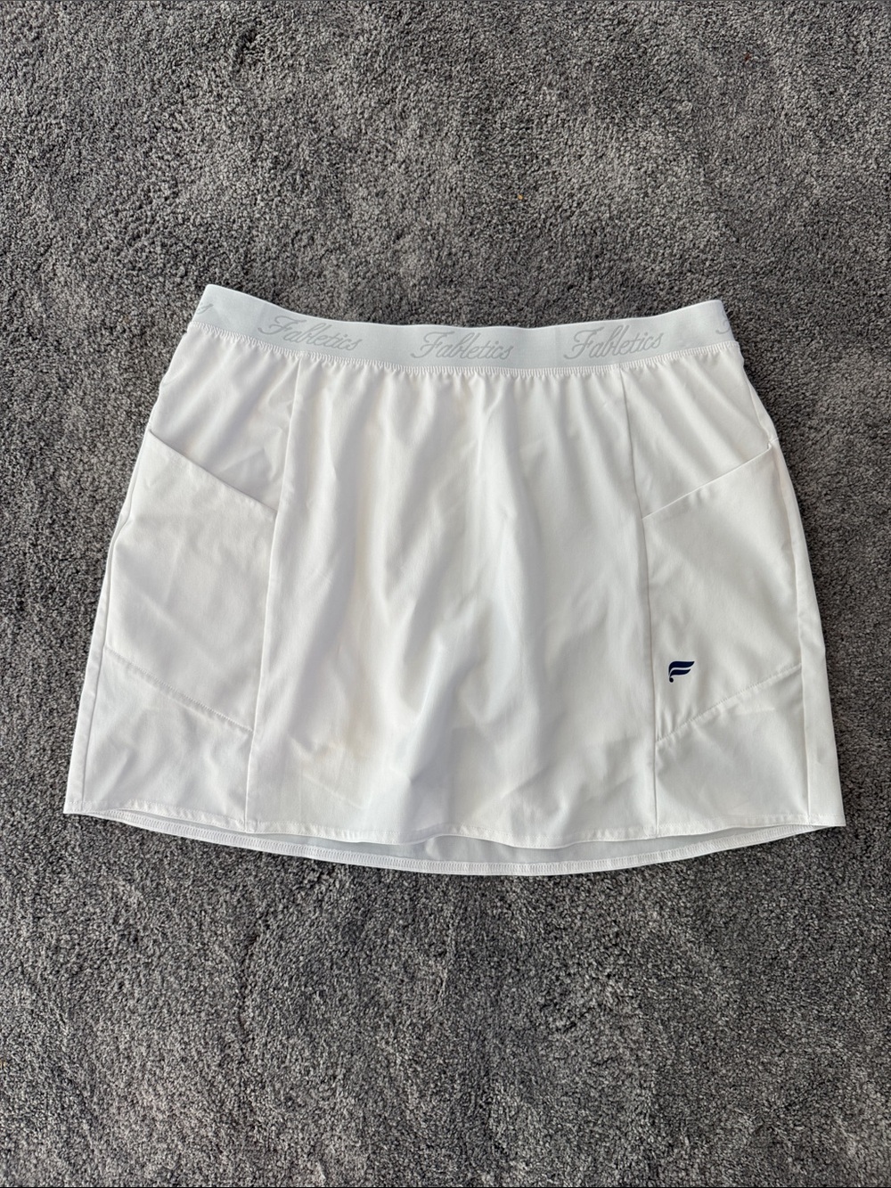 Fabletics White Performance Tennis Skort - NWOT